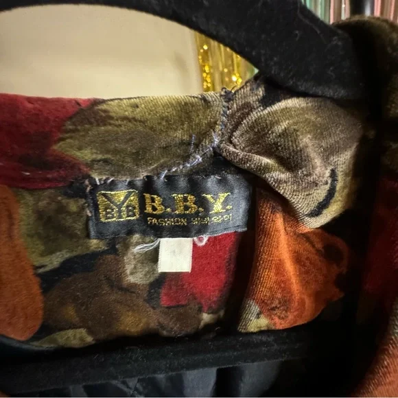 SOLD - Fruit Velour Blazer - Picture 2 of 4